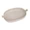 Hello Honey® 13.75" White Classic Elegance Stoneware Baker